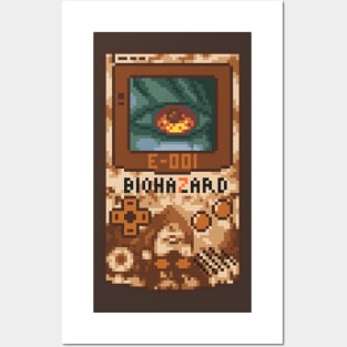 Resident Evil 7 Handheld Pixel Art Posters and Art